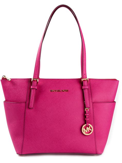 michael kors jet set shopper bag|michael kors handbags jet set.